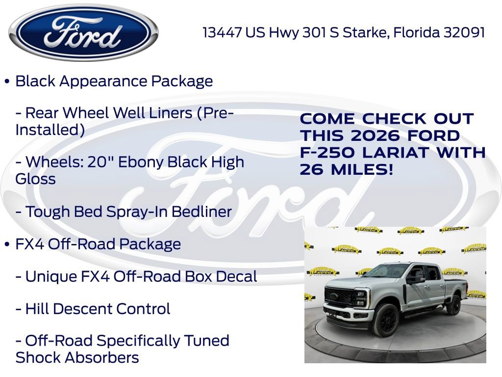 New 2026 Ford F250 Lariat image 20