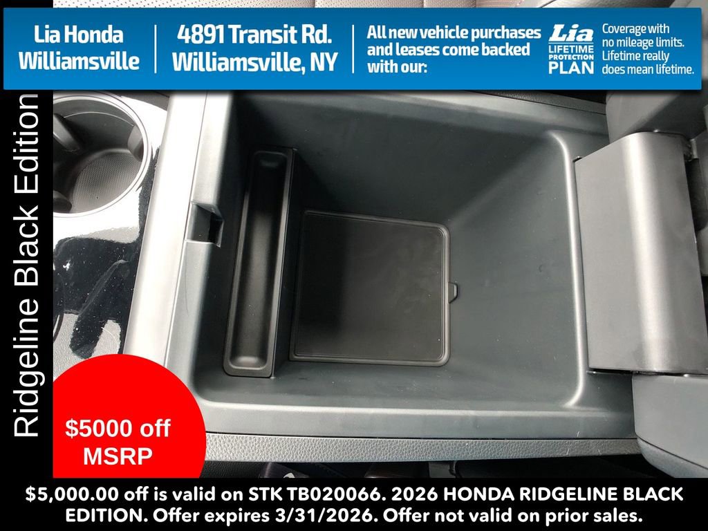 New 2026 Honda Ridgeline Black Edition image 22