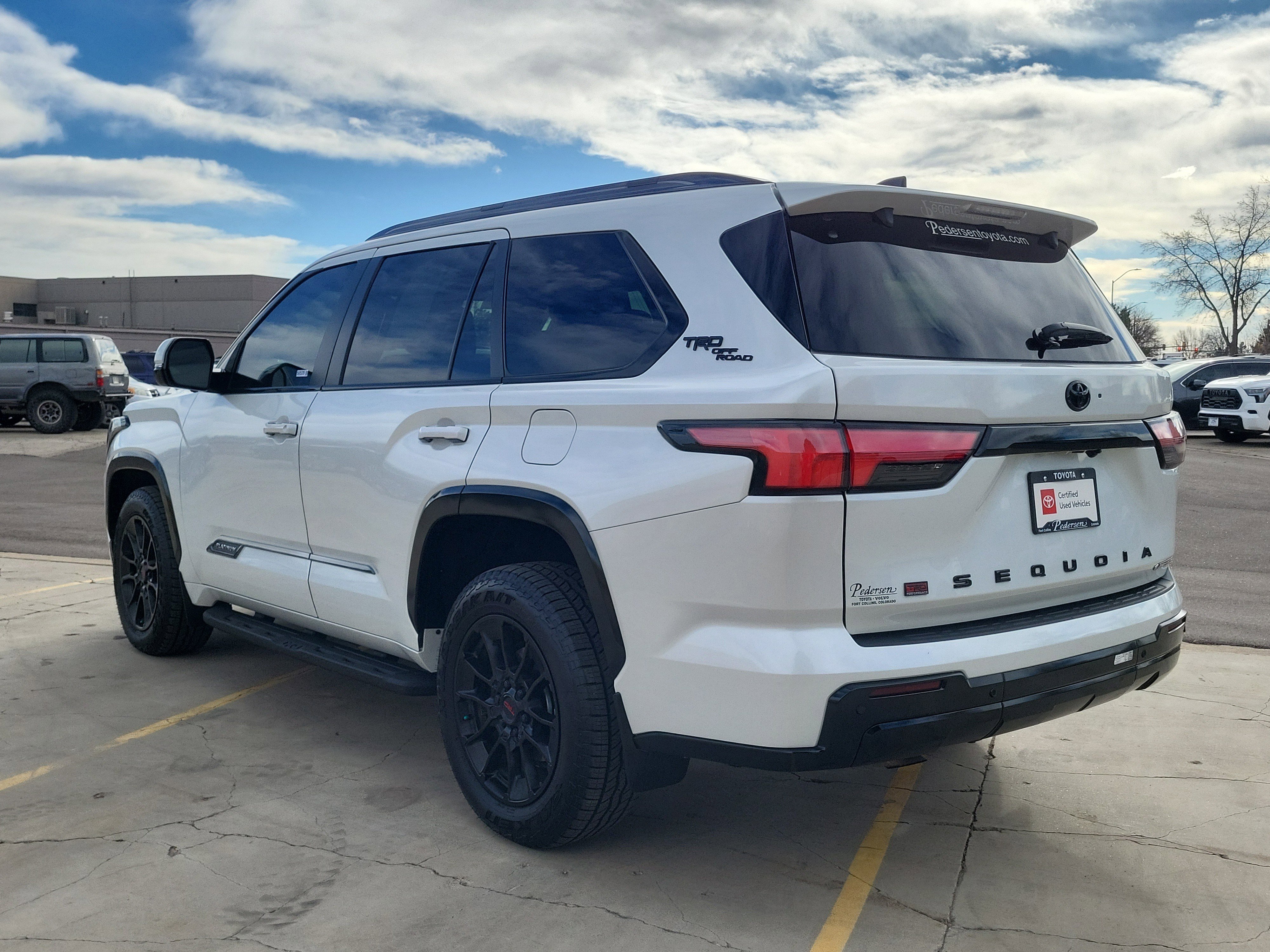 Certified 2025 Toyota Sequoia Platinum w/ TRD Performance Package (TMS) image 3