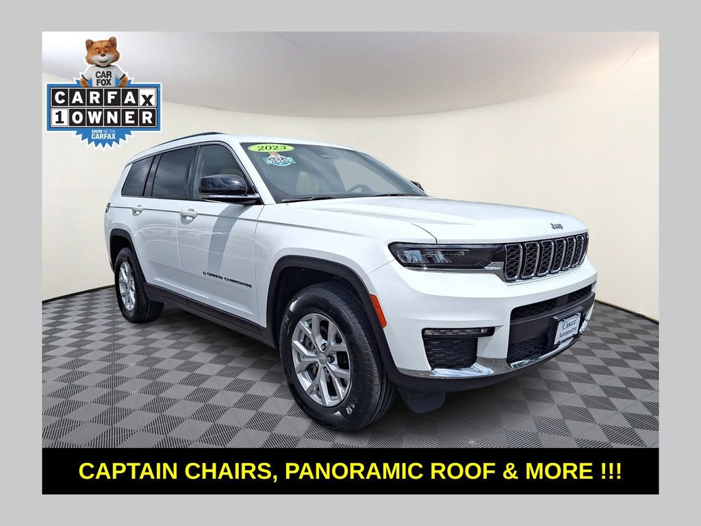Used 2023 Jeep Grand Cherokee L Limited AWD/4WD image 1