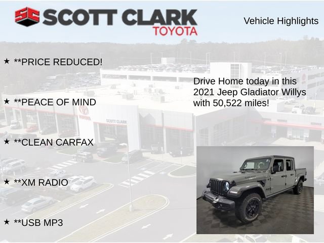 Used 2021 Jeep Gladiator Sport AWD/4WD image 8