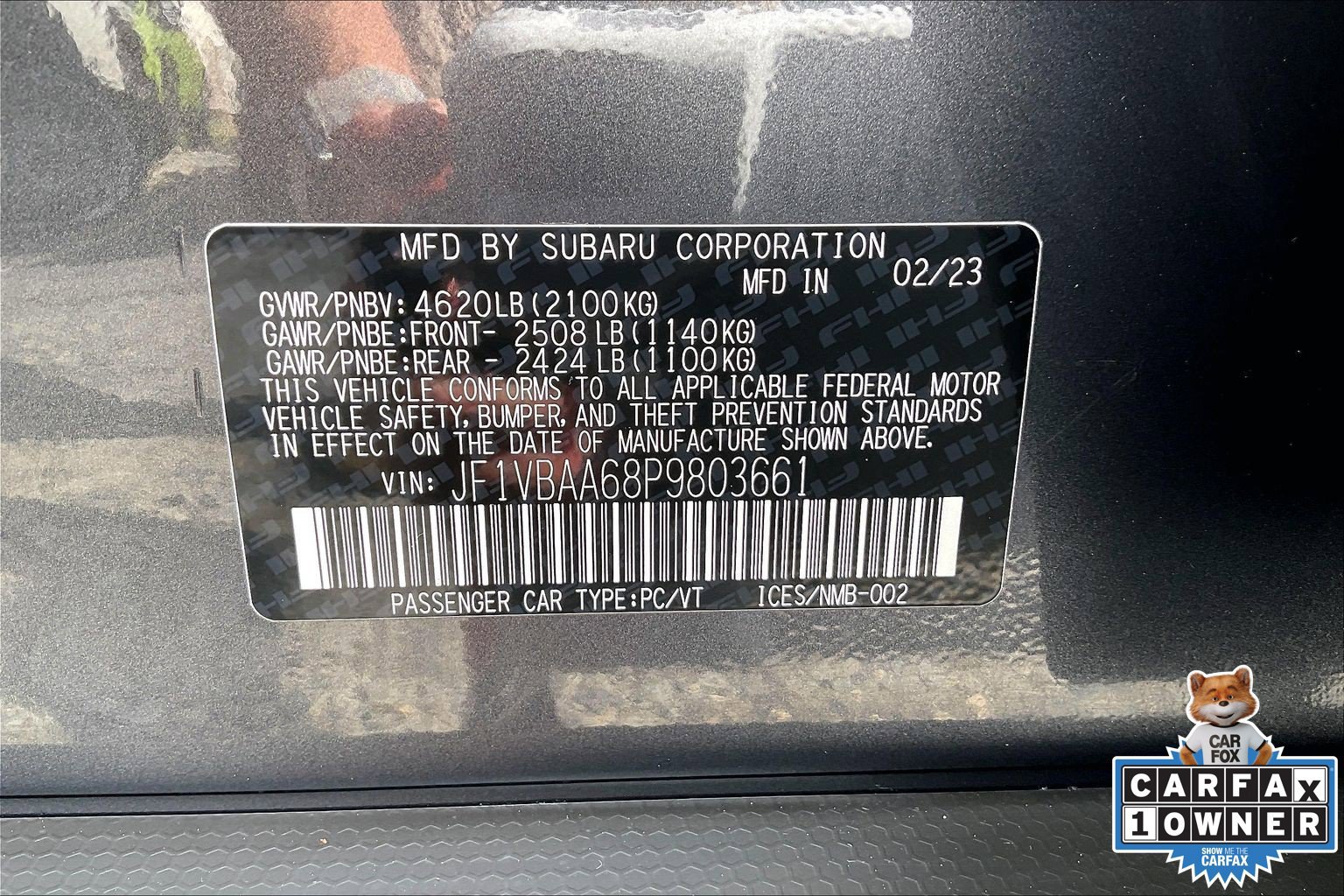 Certified 2023 Subaru WRX AWD/4WD image 32