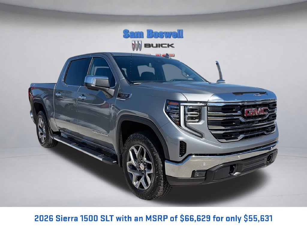 New 2026 GMC Sierra 1500 SLT w/ SLT Premium Package AWD/4WD image 1