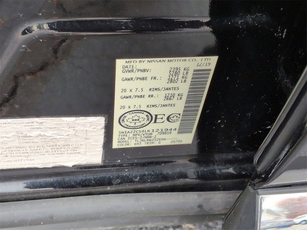 Used 2020 Nissan Murano SL image 25