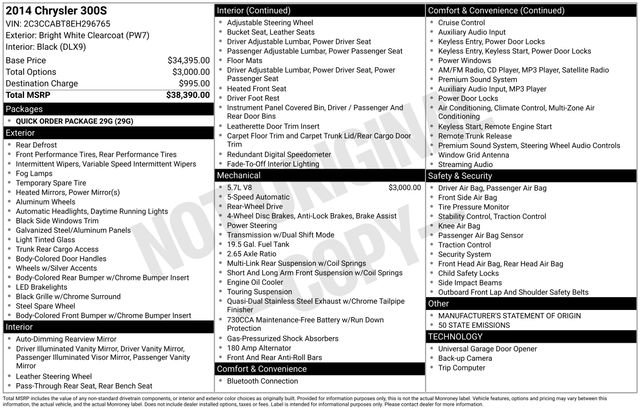 Used 2014 Chrysler 300 S image 30