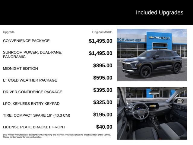 New 2026 Chevrolet TrailBlazer LT w/ Convenience Package AWD/4WD image 6