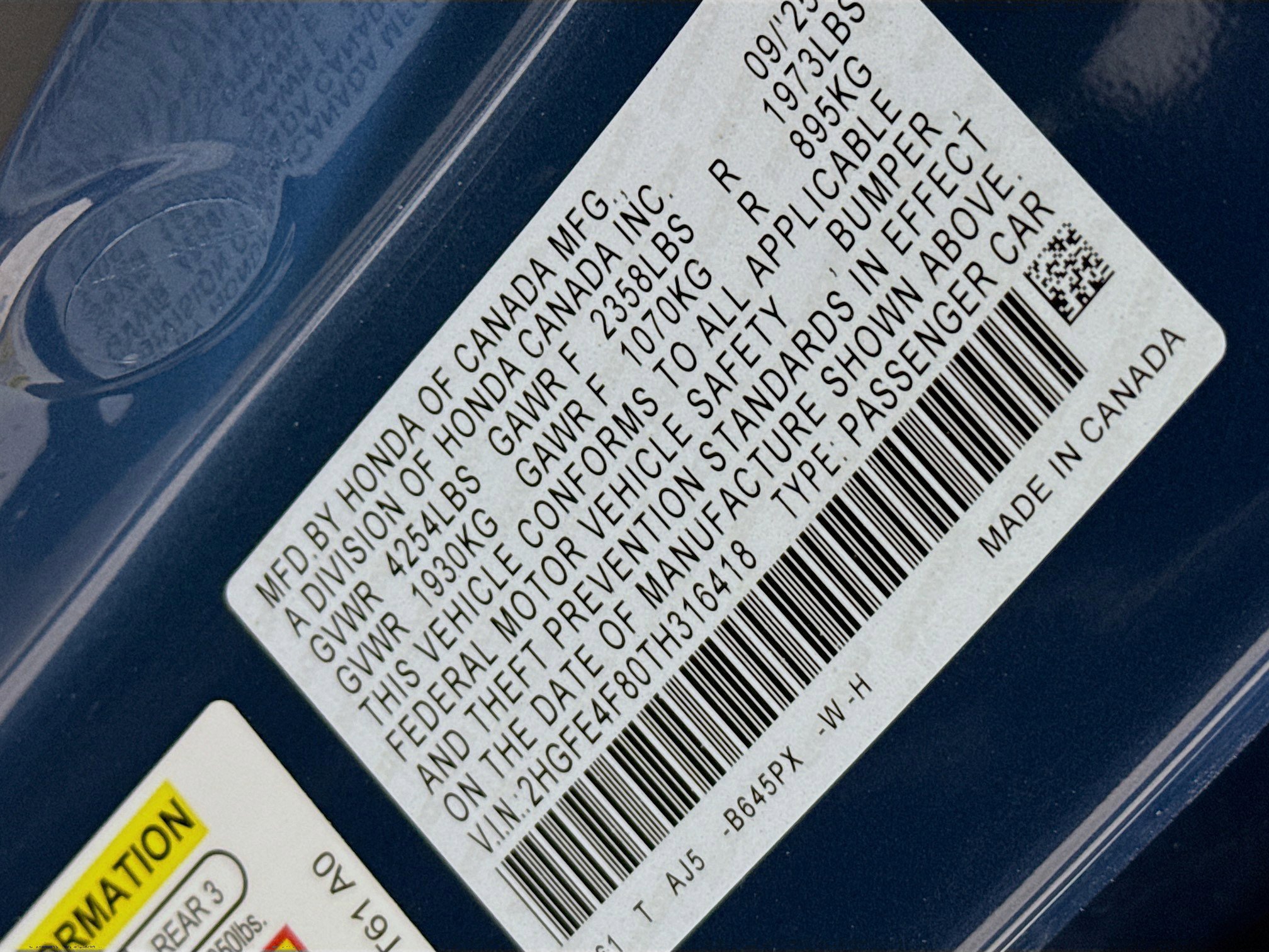 Certified 2026 Honda Civic Sport Touring image 39