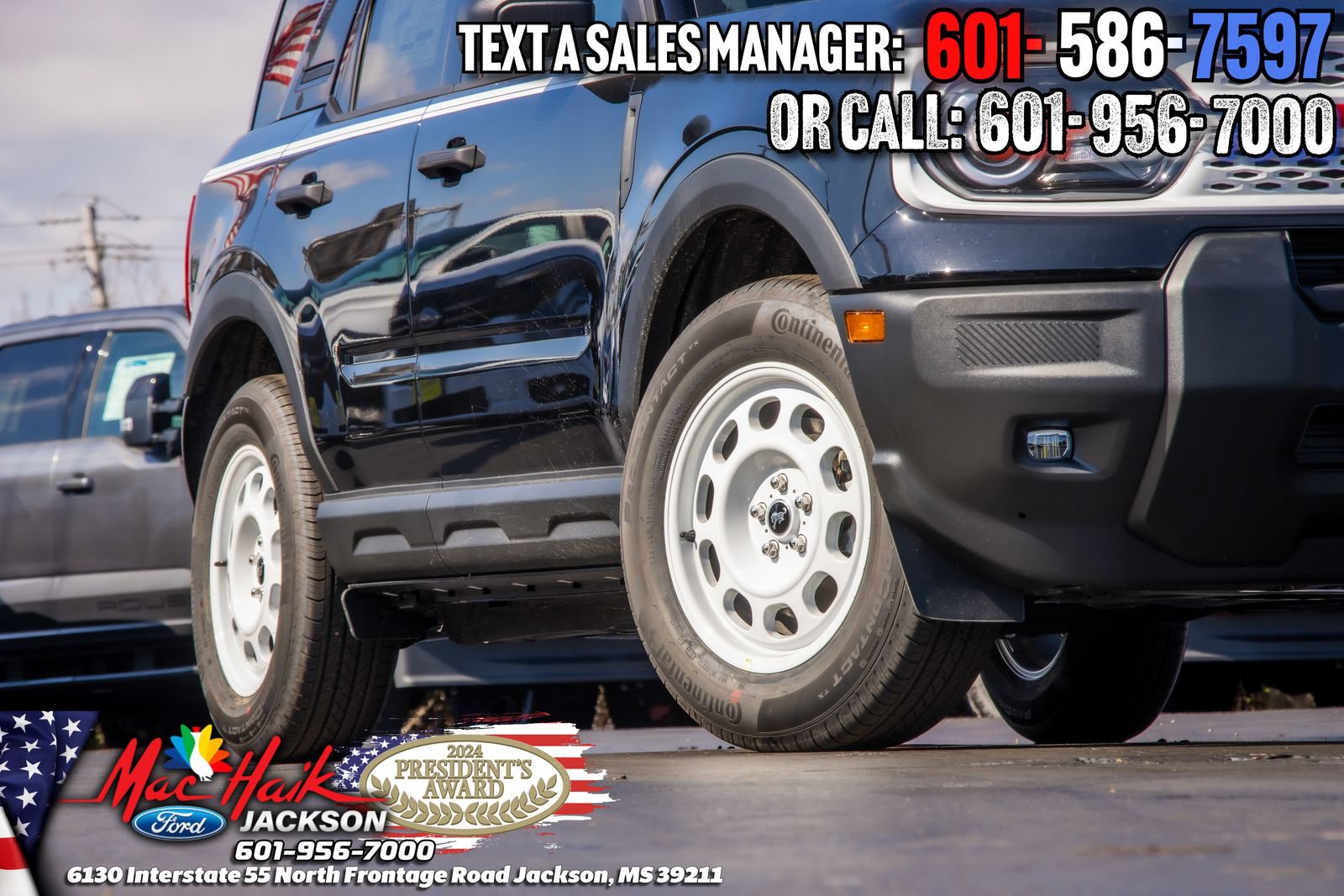 Certified 2025 Ford Bronco Sport Heritage w/ Convenience Package AWD/4WD image 3
