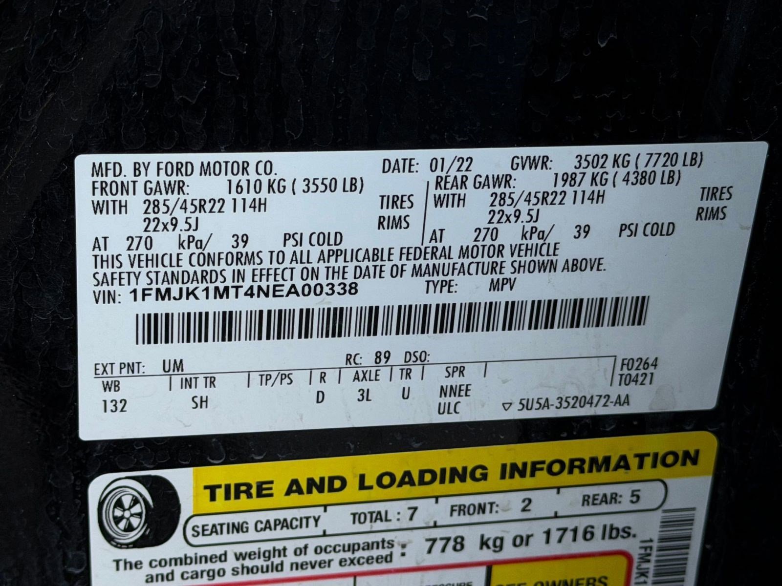 Used 2022 Ford Expedition Max Platinum image 19