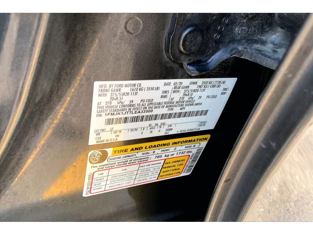 Used 2020 Ford Expedition Max XLT w/ Equipment Group 202A AWD/4WD image 35