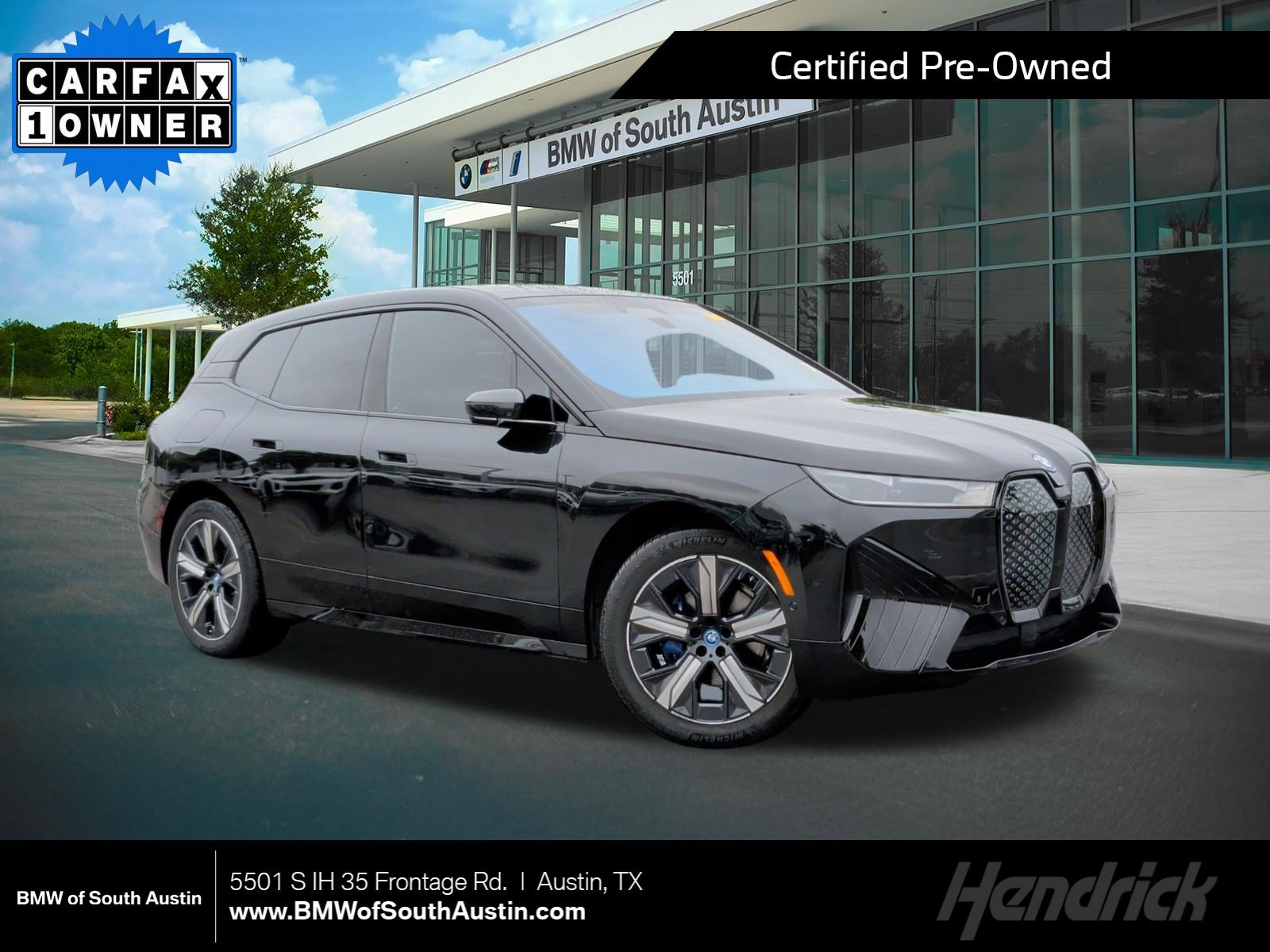 Used 2024 BMW iX xDrive50 w/ Premium Package AWD/4WD image 1
