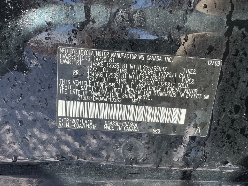 Used 2010 Toyota RAV4 Limited image 20