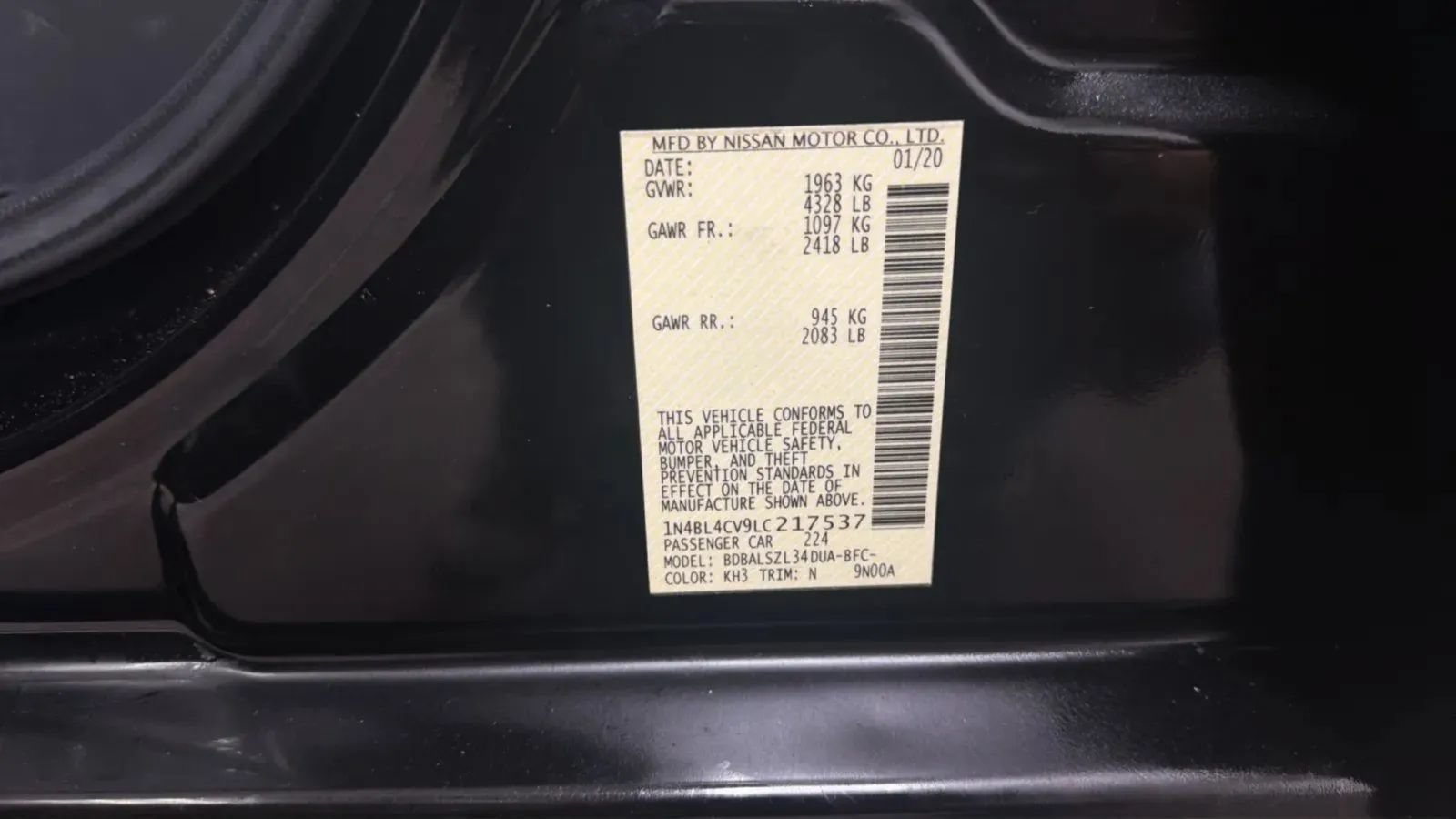 Used 2020 Nissan Altima 2.5 SR FWD image 24