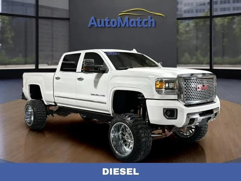Used 2016 GMC Sierra 2500 Denali w/ Duramax Plus Package AWD/4WD image 1