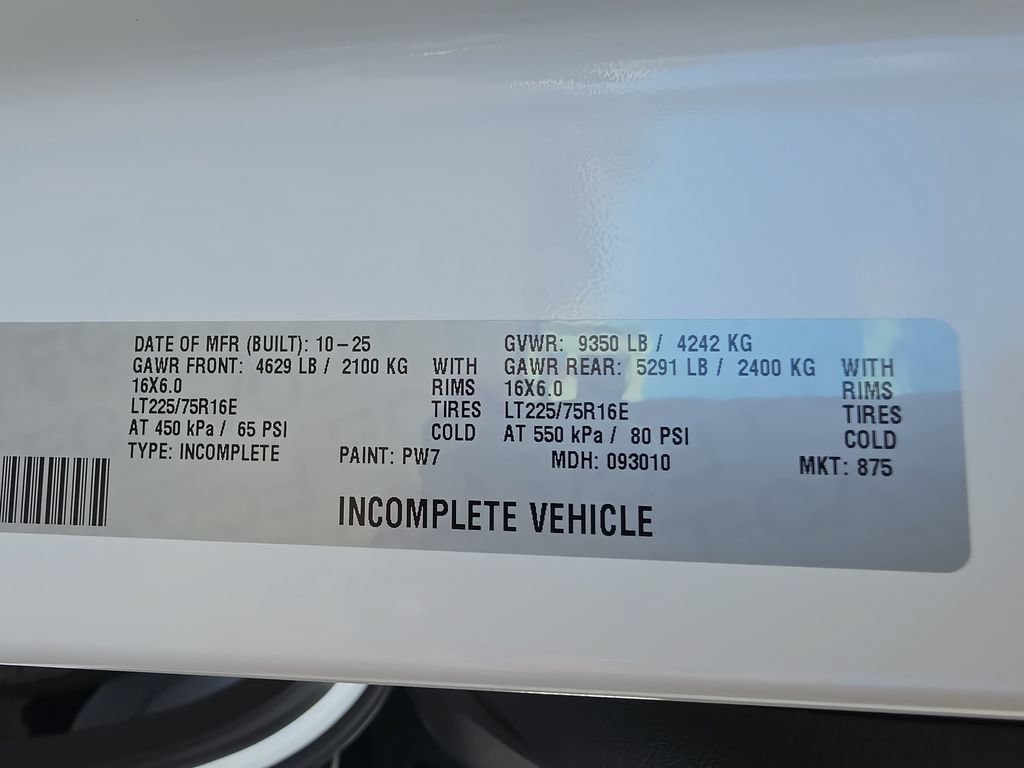 New 2026 RAM ProMaster 3500 w/ Convenience Group FWD image 15