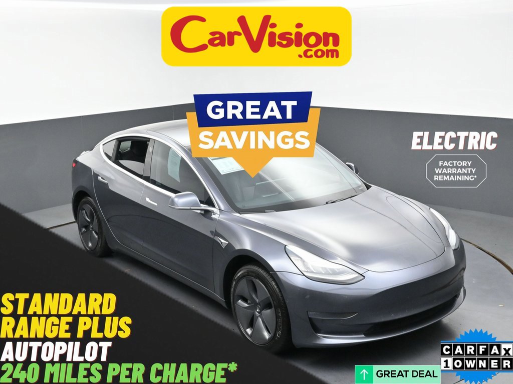 Used 2019 Tesla Model 3 Standard Range Plus