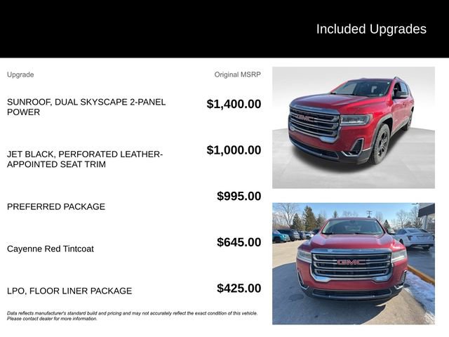 Used 2022 GMC Acadia AT4 w/ Preferred Package image 7