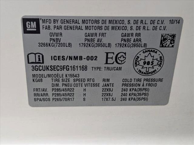 Used 2015 Chevrolet Silverado 1500 LTZ image 25