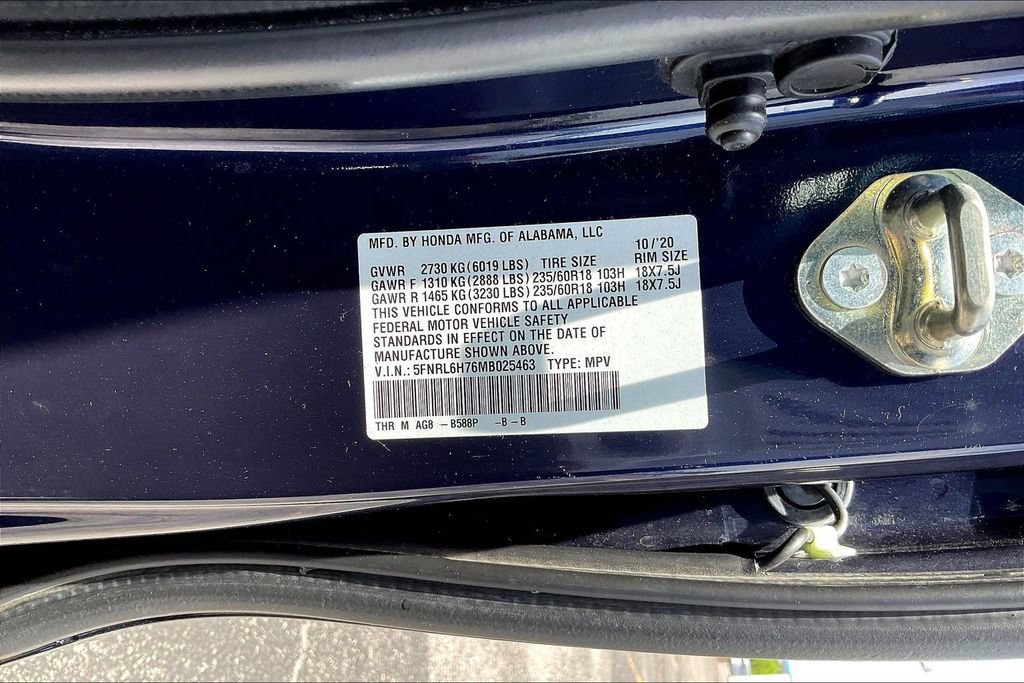 Used 2021 Honda Odyssey EX-L image 23
