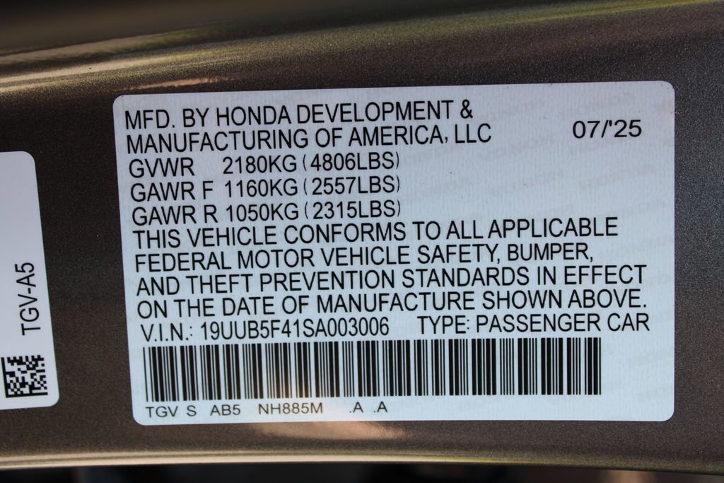 New 2025 Acura TLX w/ Technology Package image 53