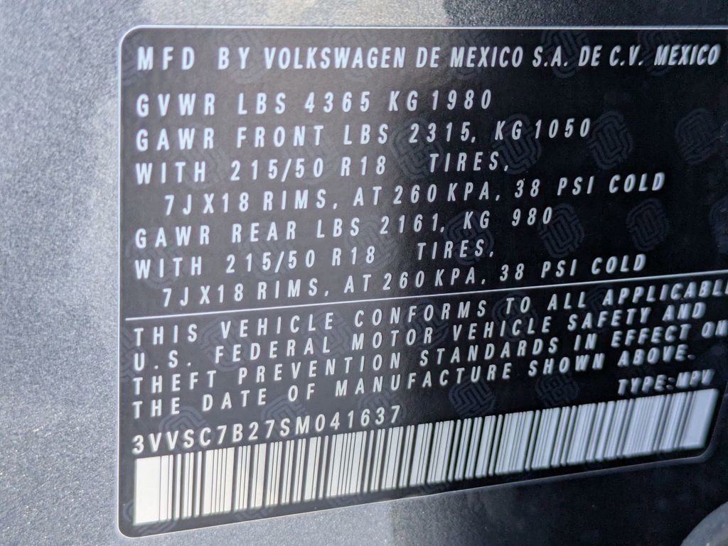 Used 2025 Volkswagen Taos SE FWD image 35