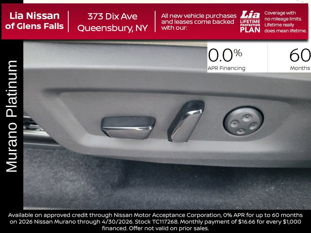 New 2026 Nissan Murano Platinum image 14