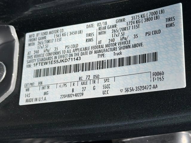 Used 2018 Ford F150 XLT AWD/4WD image 10