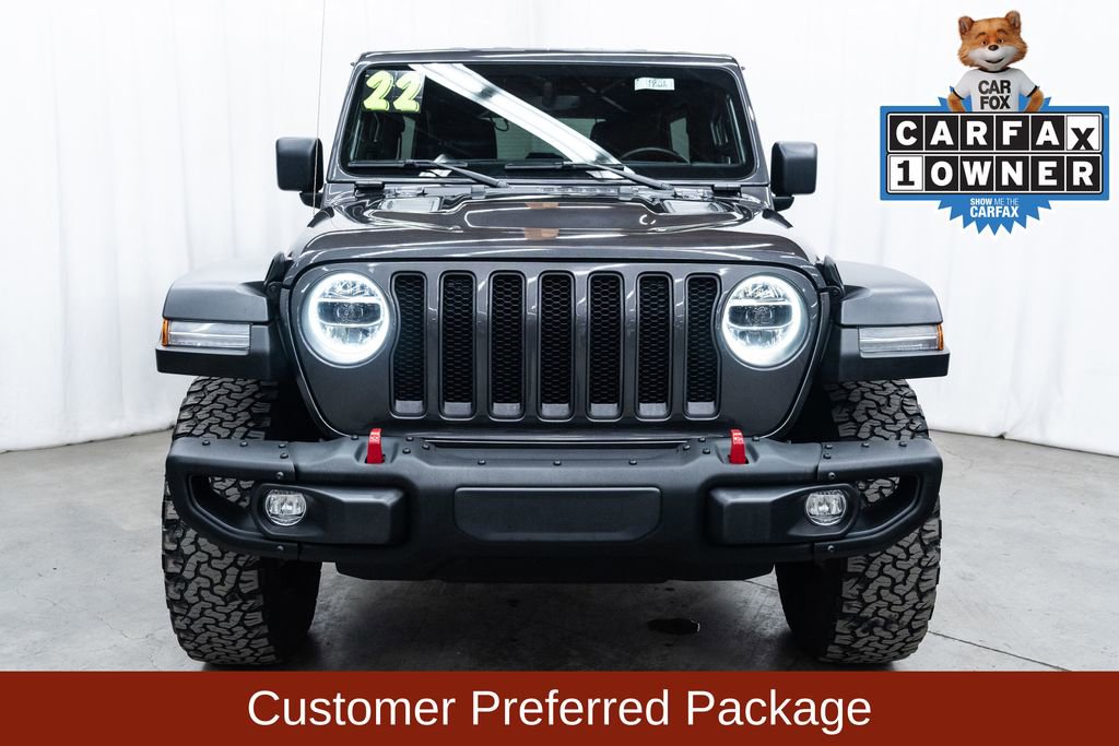 Used 2022 Jeep Wrangler Unlimited Rubicon w/ Steel Bumper Group image 2
