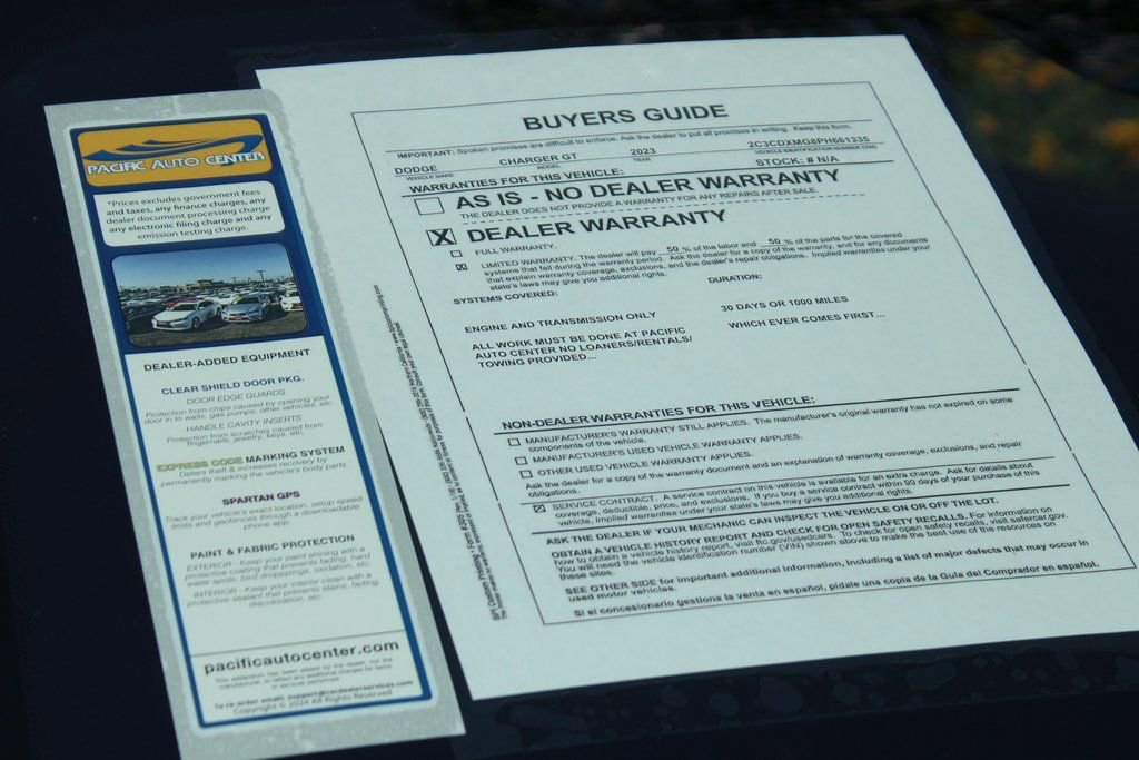 Used 2023 Dodge Charger GT w/ Blacktop Package image 45