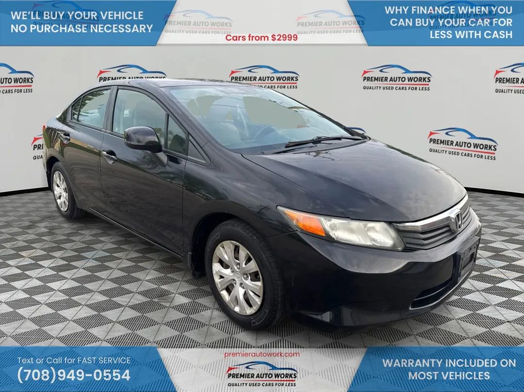 Used 2012 Honda Civic LX image 3