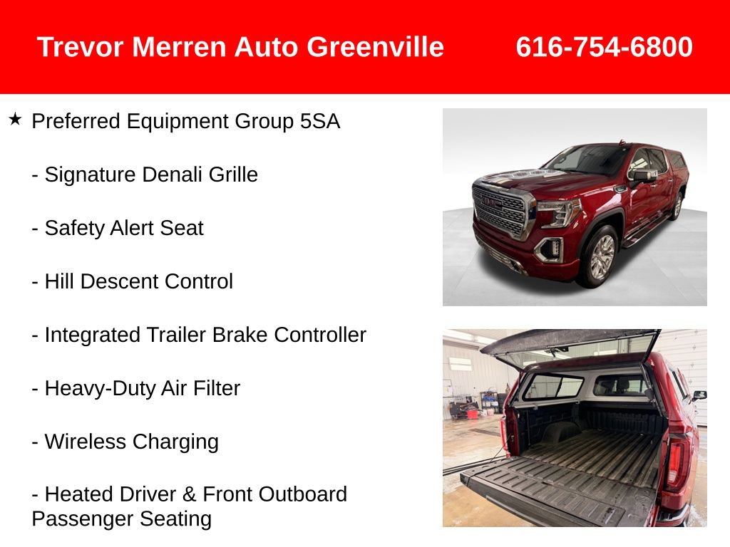 Used 2021 GMC Sierra 1500 Denali w/ Driver Alert Package II image 37