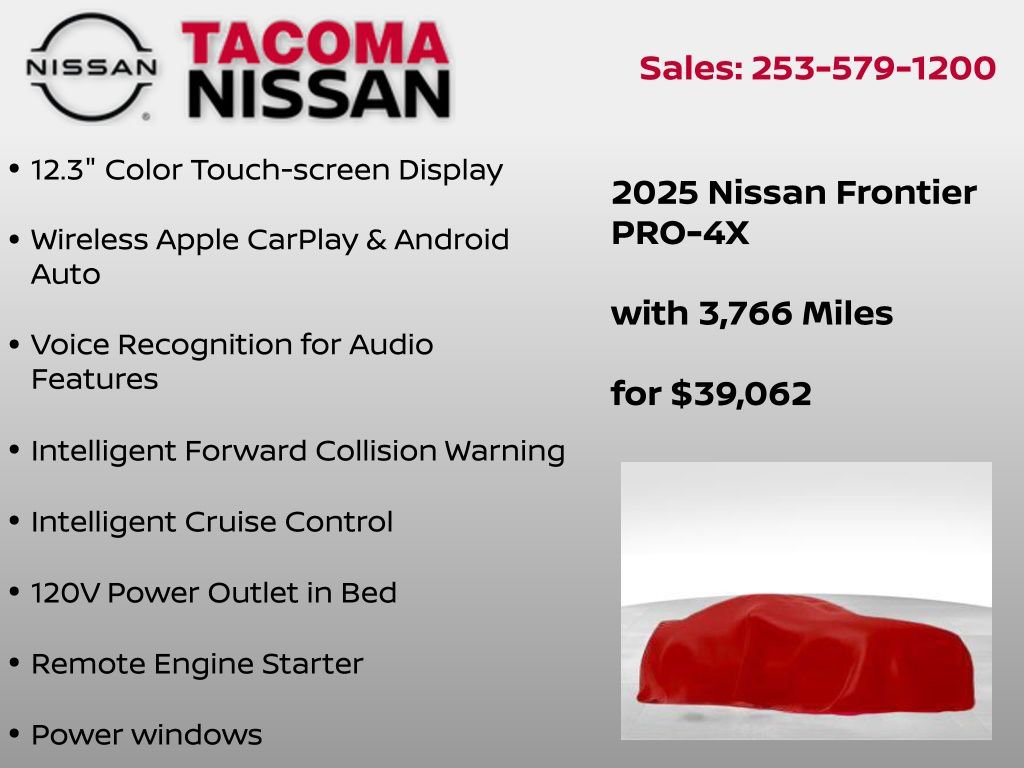 Used 2025 Nissan Frontier PRO-4X w/ Pro Convenience Package image 11