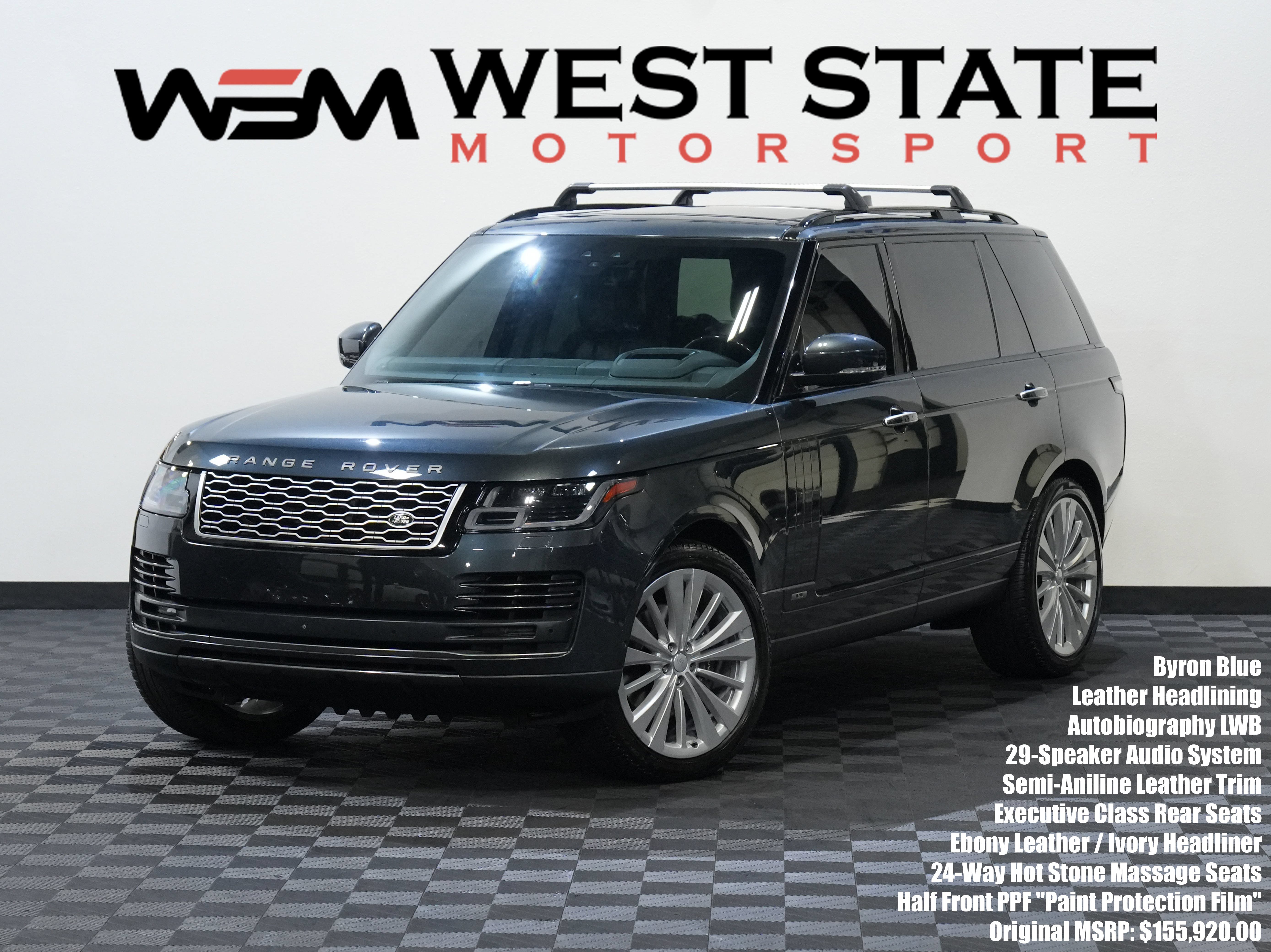 Used 2018 Land Rover Range Rover Long Wheelbase Autobiography AWD/4WD image 1