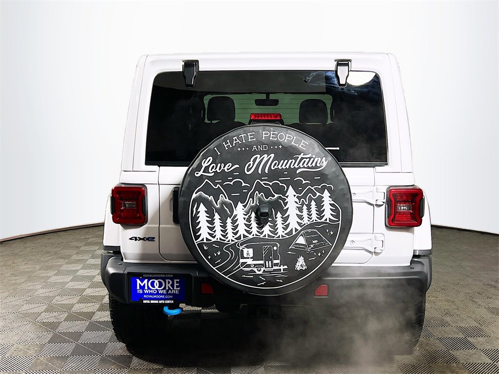 Used 2021 Jeep Wrangler Unlimited Rubicon 4xe w/ Steel Bumper Group image 7