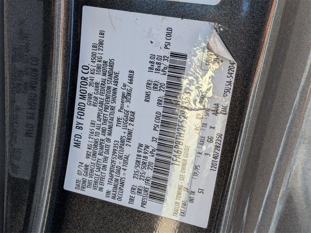 Used 2015 Ford Mustang Premium w/ Equipment Group 201A image 29