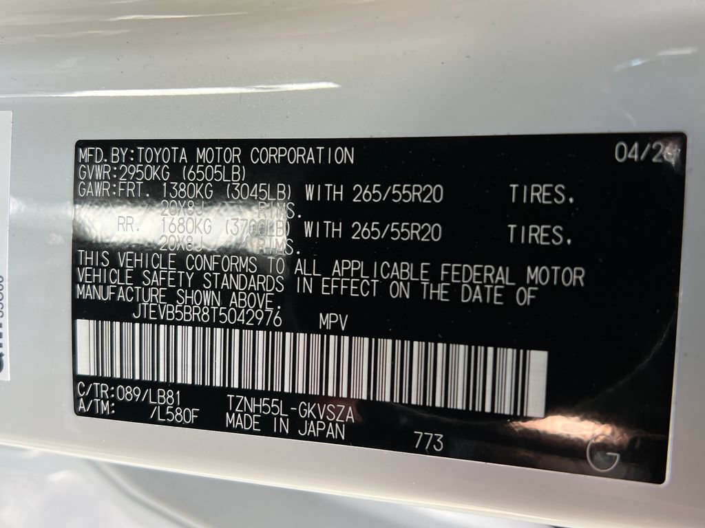 New 2026 Toyota 4Runner Platinum AWD/4WD image 27