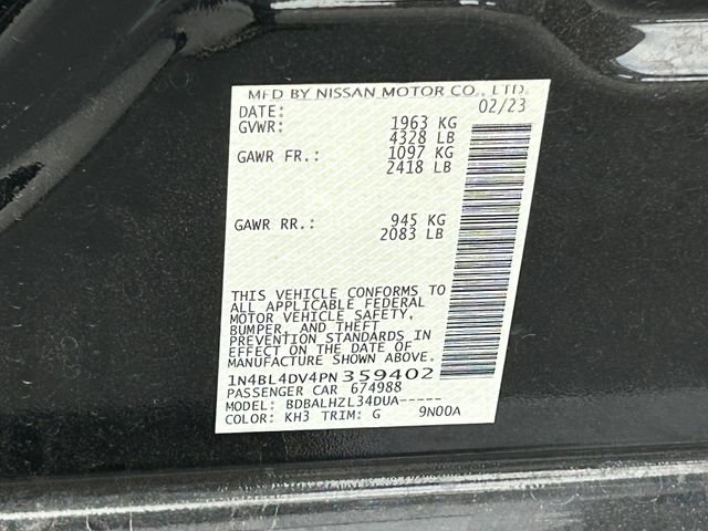 Used 2023 Nissan Altima 2.5 SV FWD image 32
