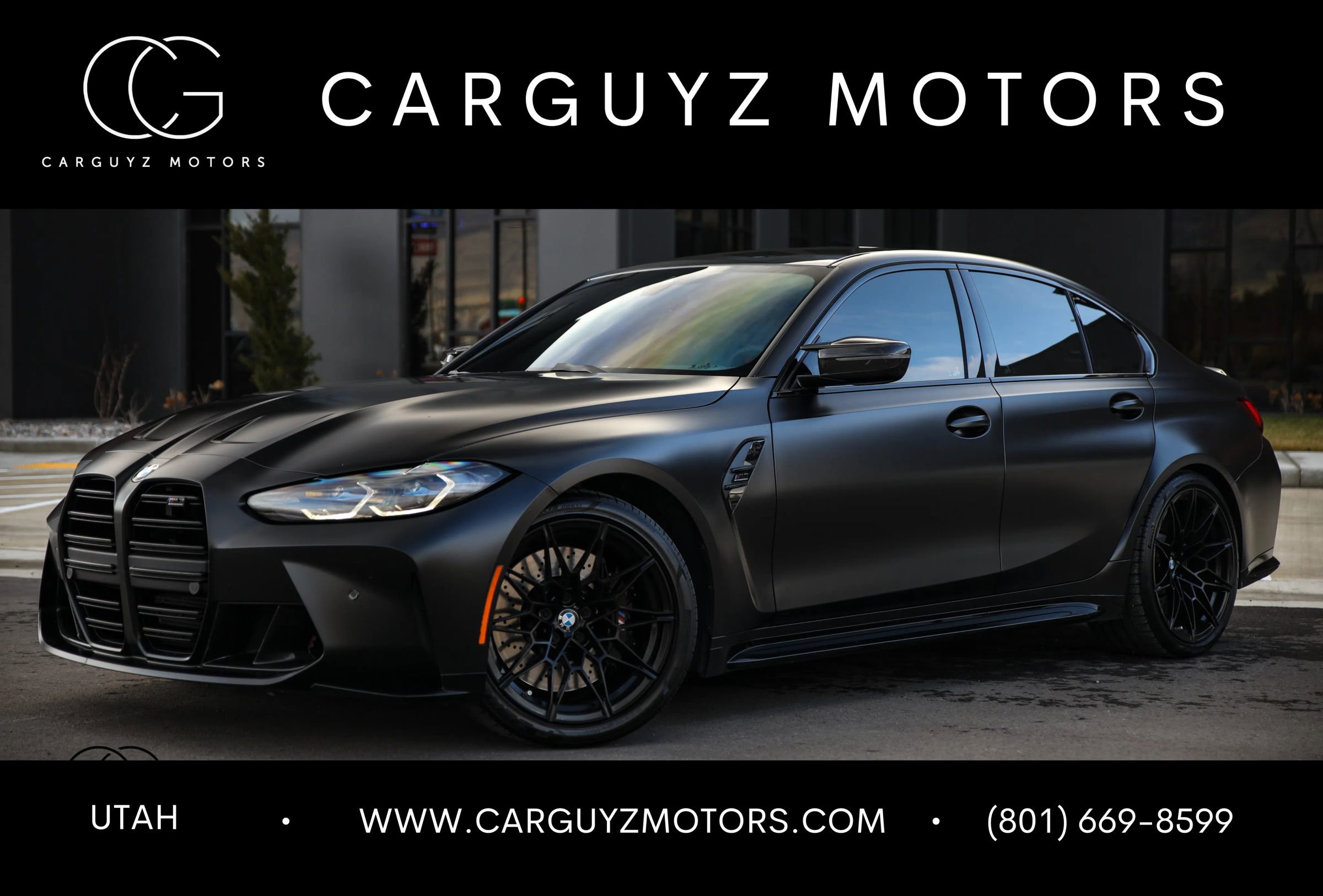 Used 2024 BMW M3 Competition w/ M Carbon Exterior Package