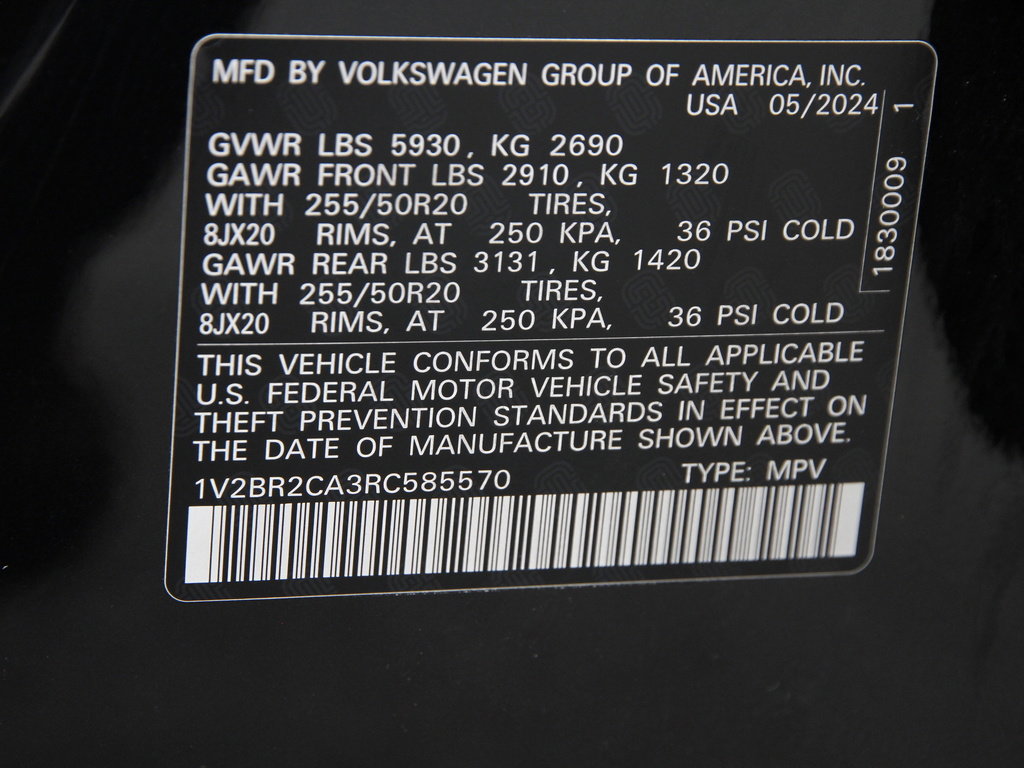 Used 2024 Volkswagen Atlas SEL image 24
