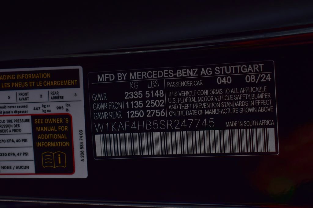 Certified 2025 Mercedes-Benz C 300 4MATIC Sedan image 13