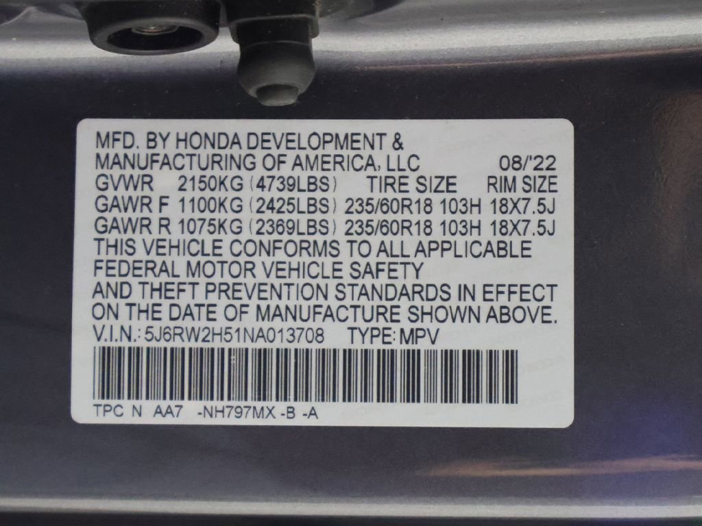Used 2022 Honda CR-V EX image 55