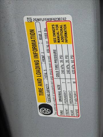 Used 2015 Chevrolet Equinox LT w/ Driver Convenience Package image 15