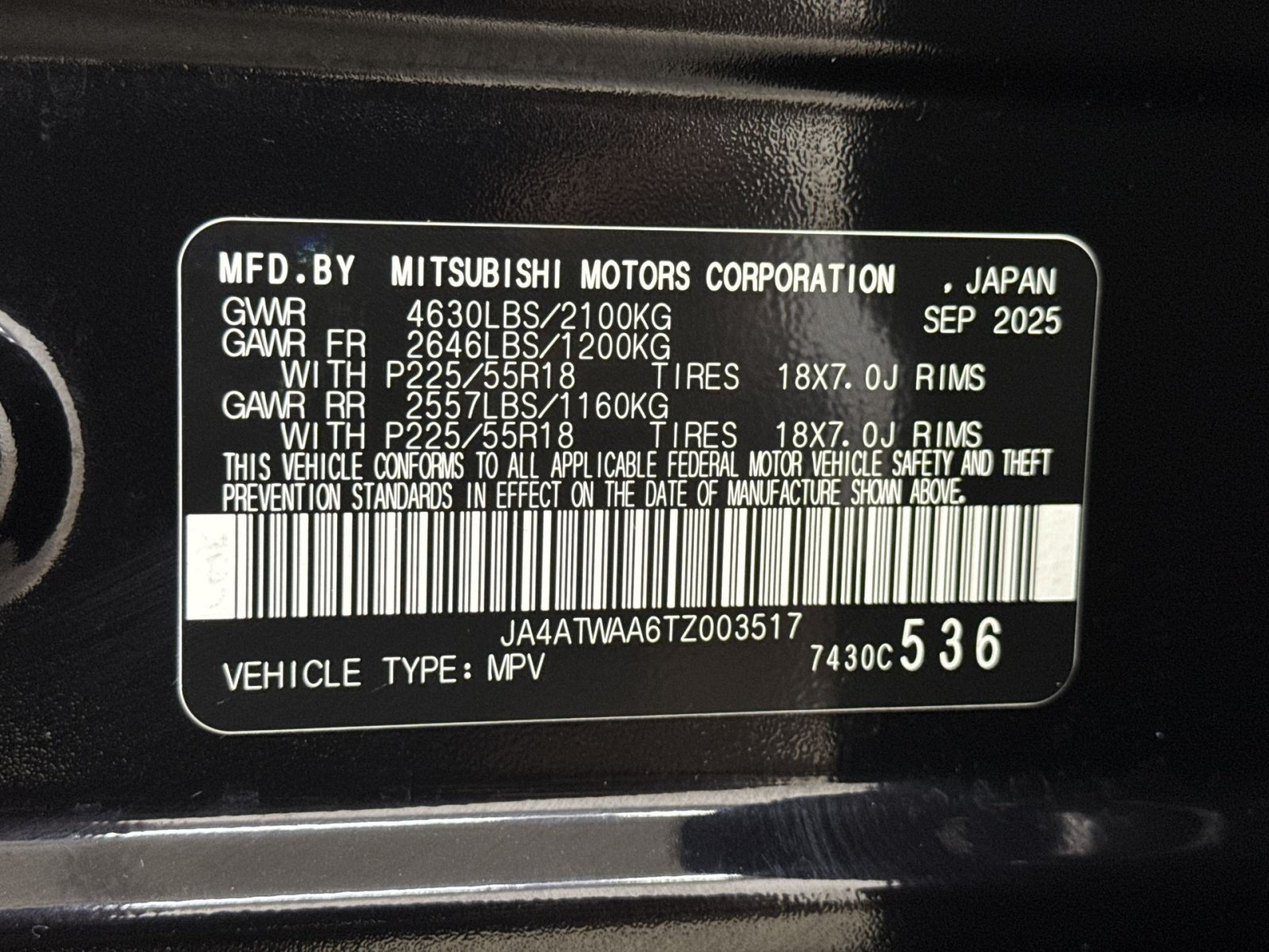 Used 2026 Mitsubishi Eclipse Cross SE AWD/4WD image 41