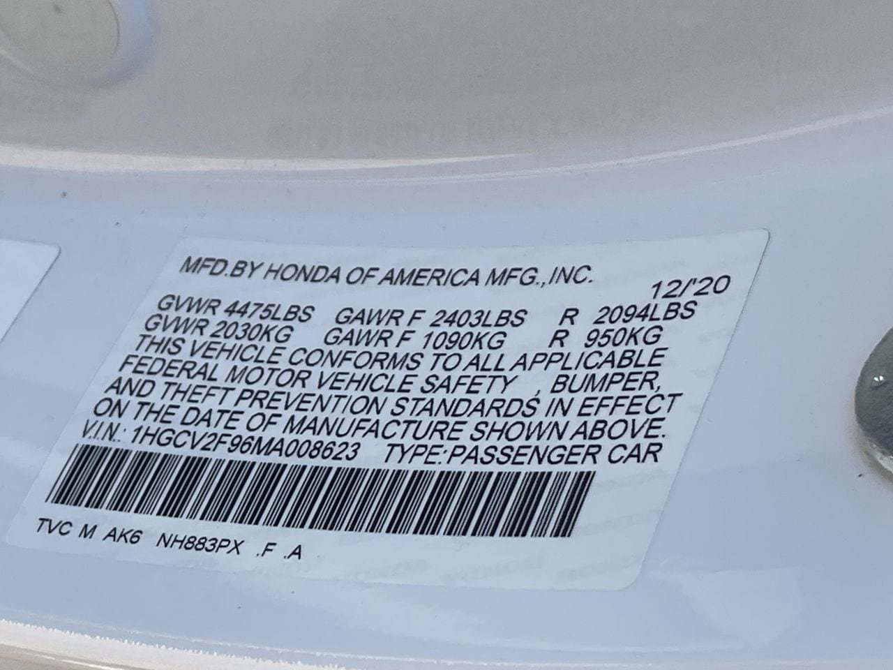 Used 2021 Honda Accord Touring image 13