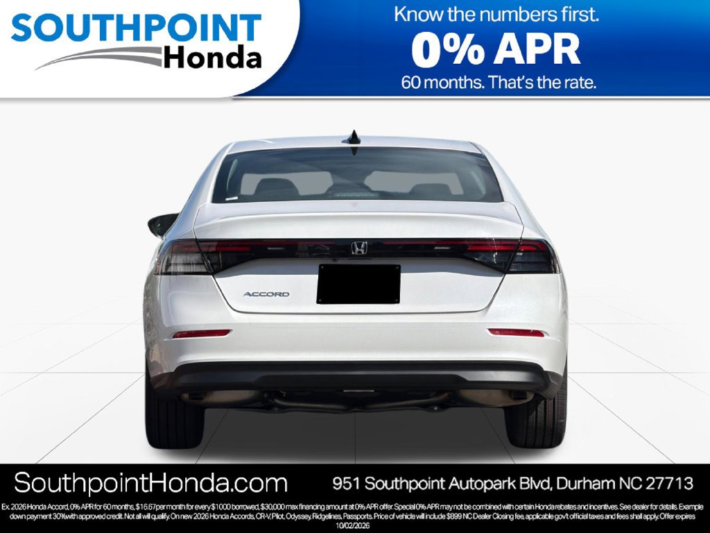 New 2026 Honda Accord SE image 5
