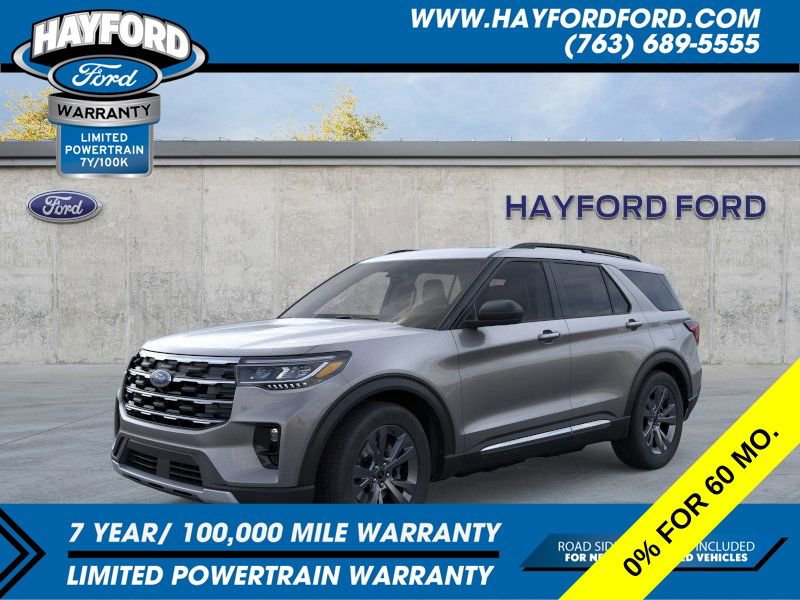 New 2025 Ford Explorer Active w/ Active Comfort Package