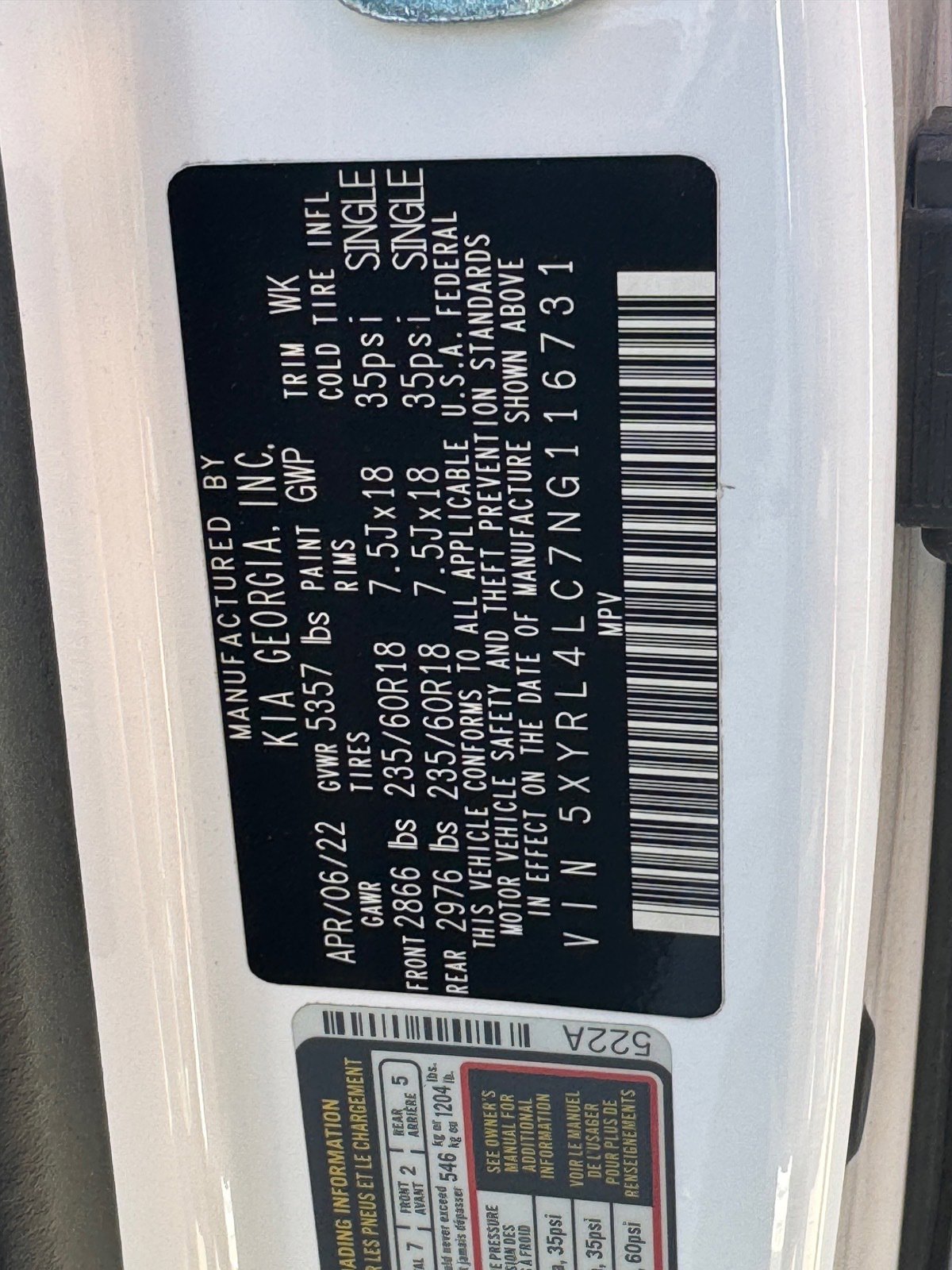 Used 2022 Kia Sorento S image 9