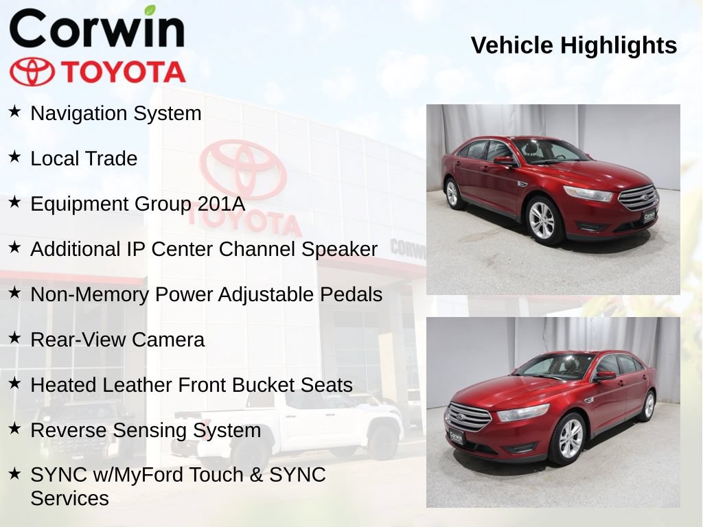 Used 2014 Ford Taurus SEL w/ Equipment Group 201A FWD image 11