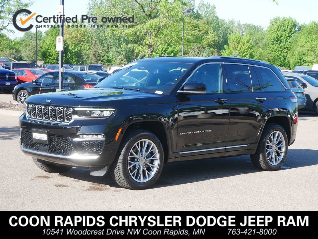 Certified 2023 Jeep Grand Cherokee Summit w/ Adv Protech Group IV