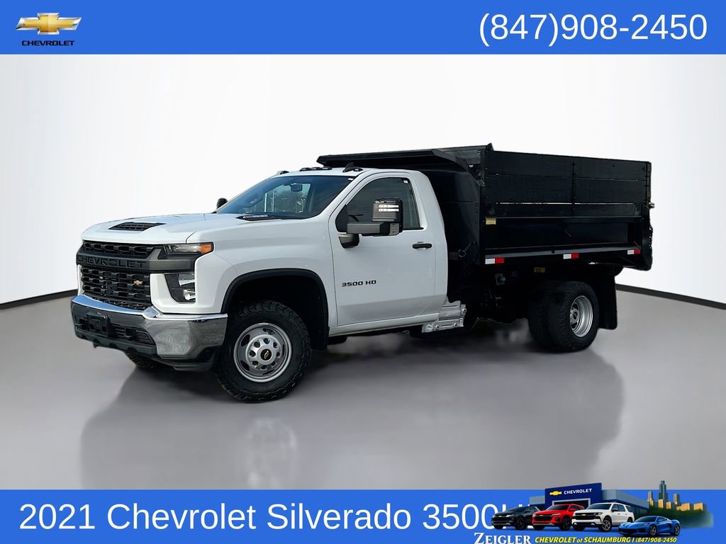 Used 2021 Chevrolet Silverado 3500 W/T w/ WT Convenience Package image 1
